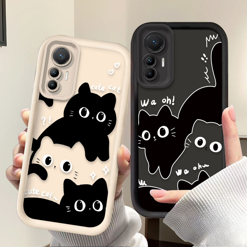 Phone Cases Cat - Lovely Black Cat Phone Case For