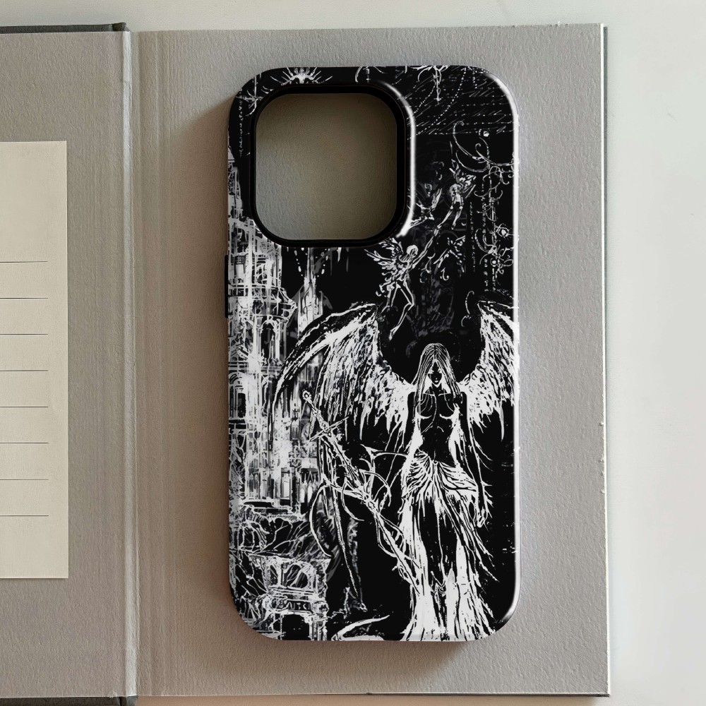 Phone Cases Arc - Luxury Gothic Style Cross Pattern Phone