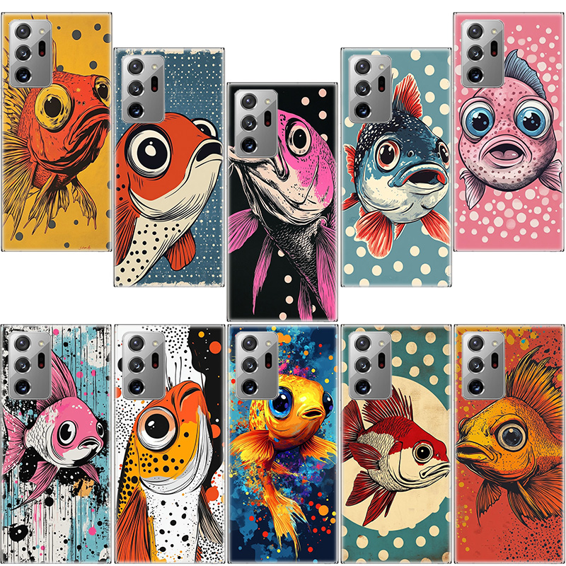 Phone Cases Drawing Ideas - Pop Art Drawing Ideas Fish Phone