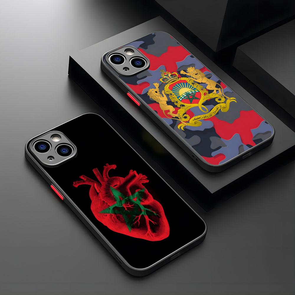 Phone Cases Usa - Morocco Flag Phone Case For iPhone