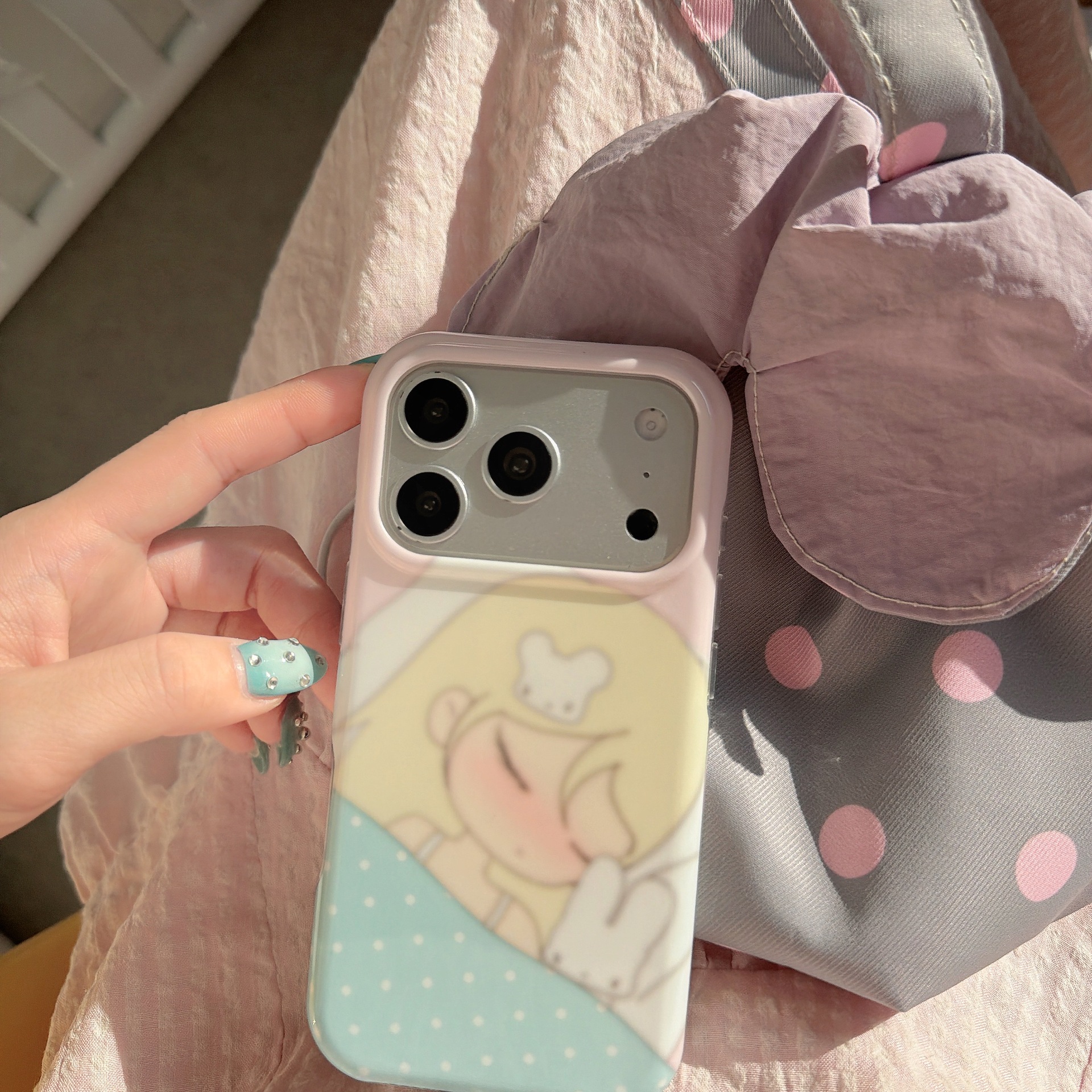 Phone Cases Girly - Sleeping Girl Suitable for iPhone 17