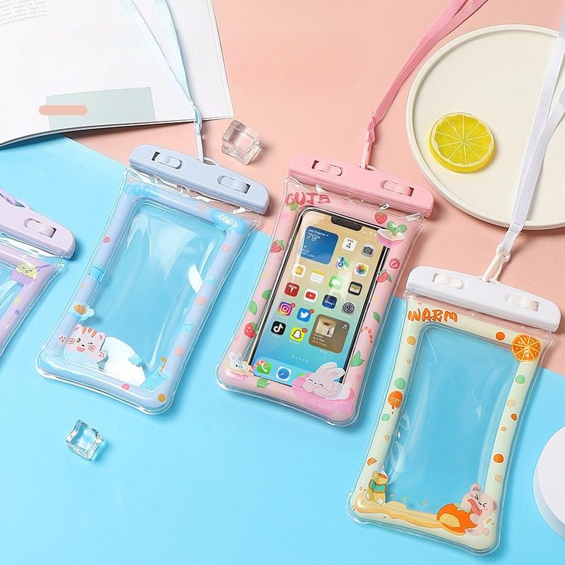 Phone Cases Beach - 1pc Waterproof Cartoon Phone Case Water