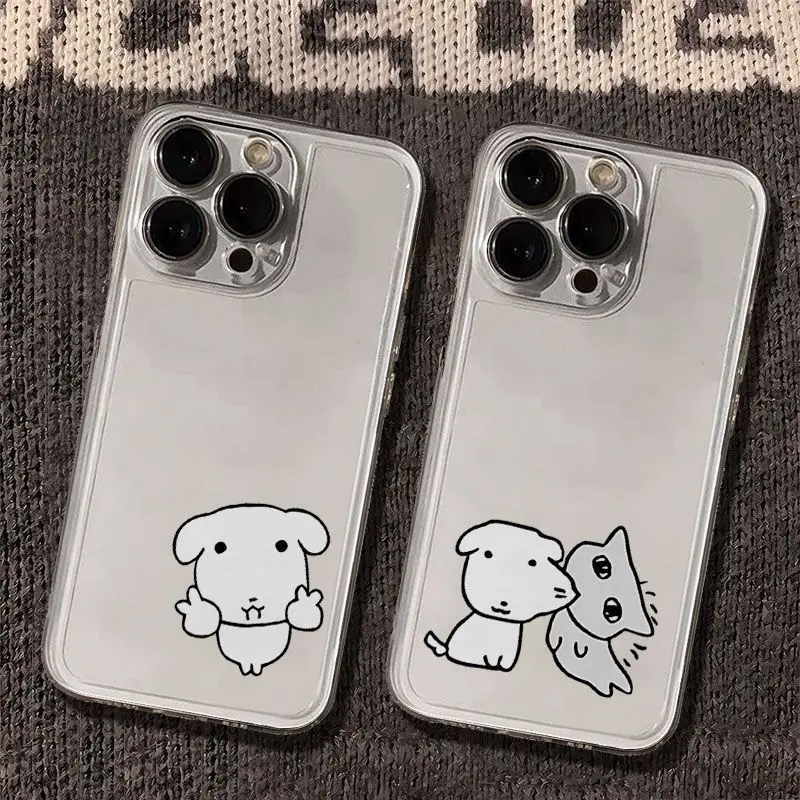 Phone Cases Cat - New Korean Ins Cute Puppy Cat