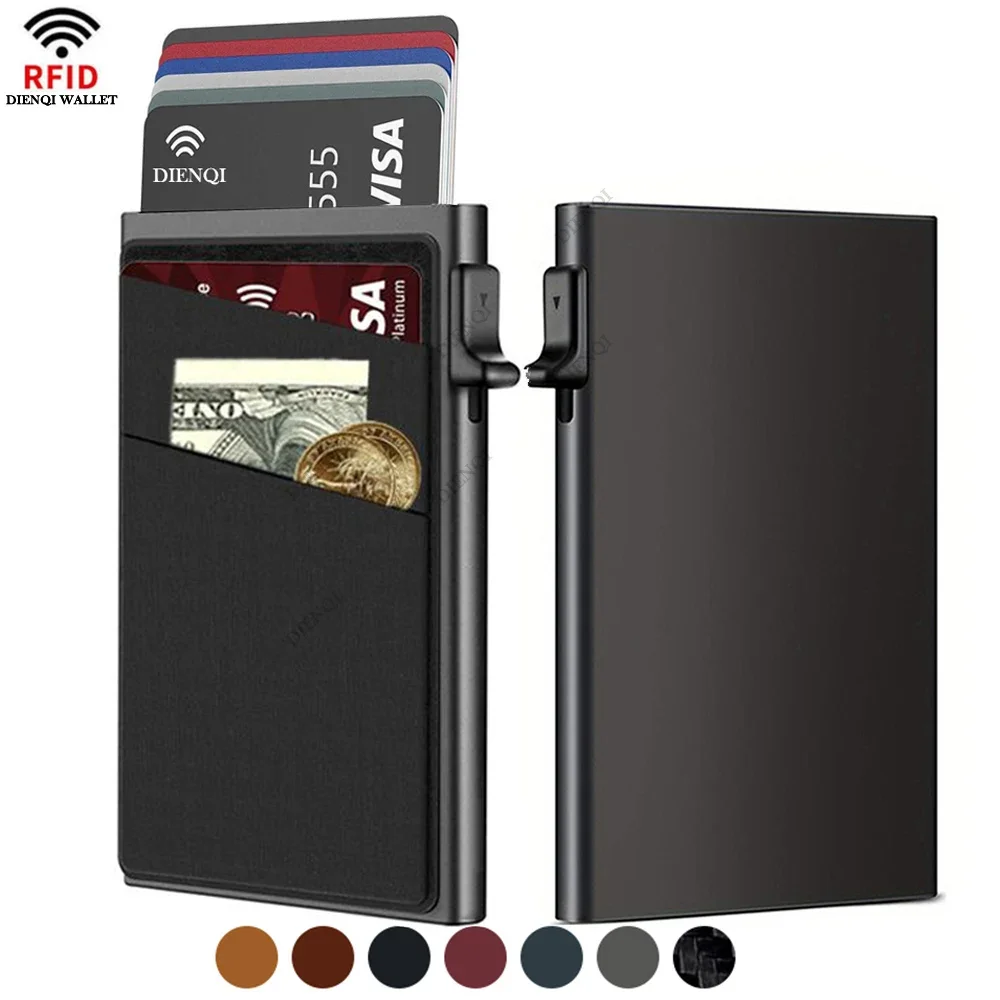 Card Holder Slim Case - RFID Business Credit Card Holder Men
