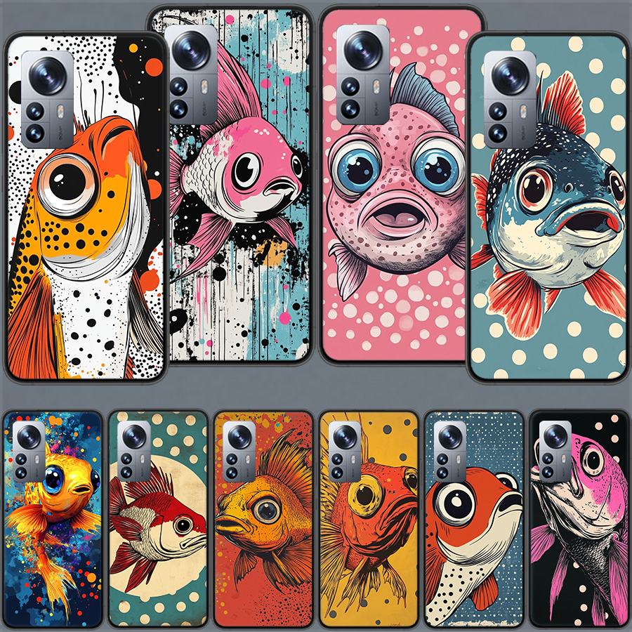 Phone Cases Drawing Ideas - Pop Art Drawing Ideas Fish Phone