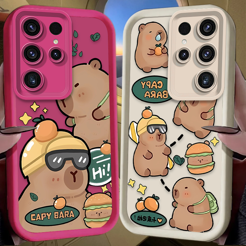 Phone Cases Galaxy S23 - Cool Capybara Soft Phone Case For