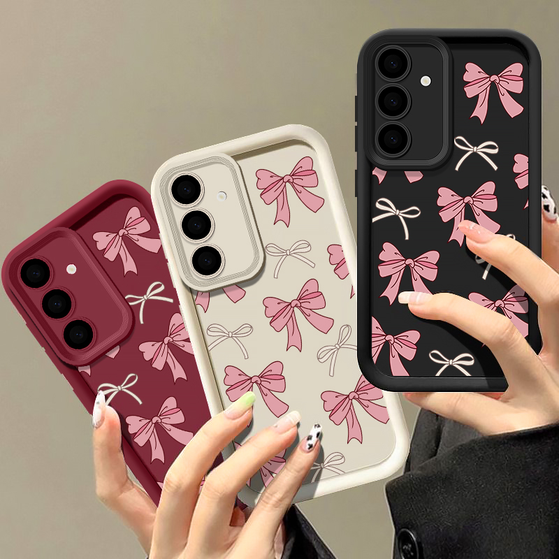 Bow Tie Silicone Case For Sams - Phone Cases Galaxy A17 のレビューと価格