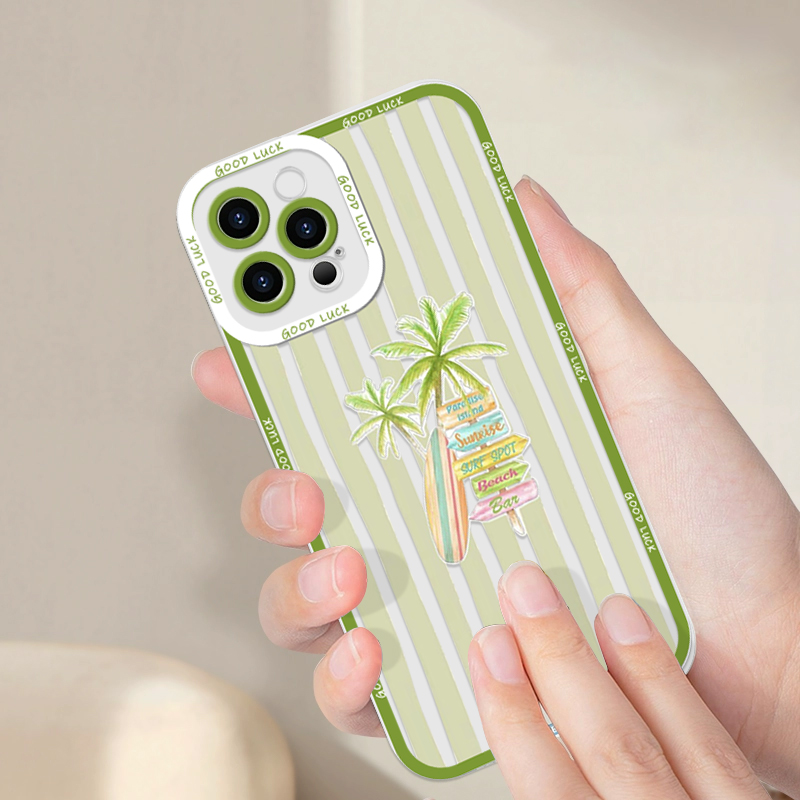 Summer Palm Coconut Tree Strip - Phone Cases Galaxy A17 のレビューと価格