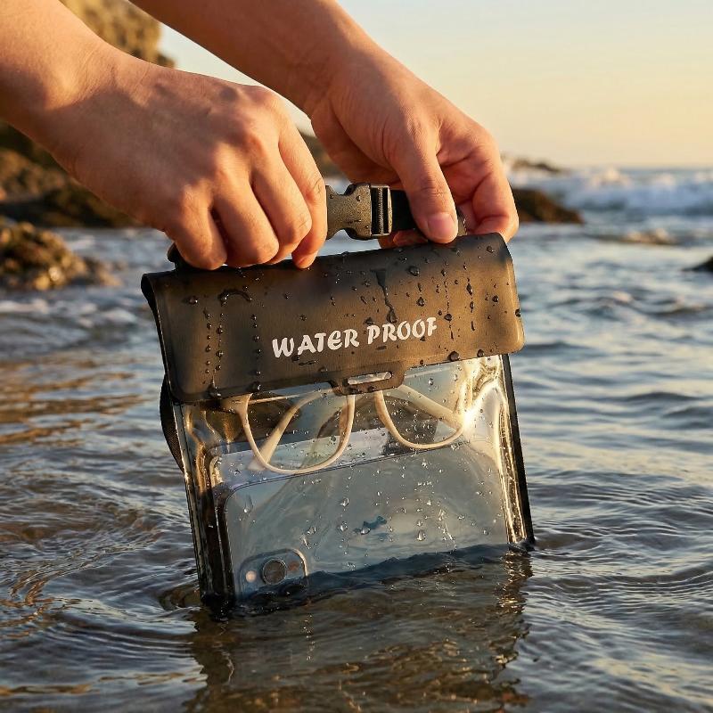 Large Capacity Waterproof Phon - Phone Cases Beach のレビューと価格