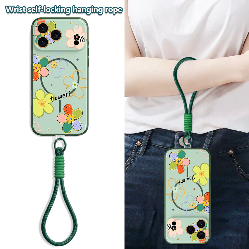 Colorful Flowers Magnetic Lany - Phone Cases Magsafe のレビューと価格