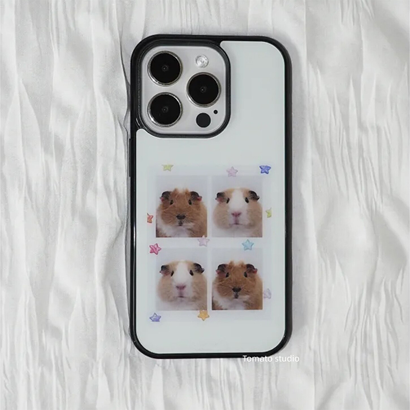 Korean Ins Guinea Pig Head Sti - Phone Cases Korean のレビューと価格