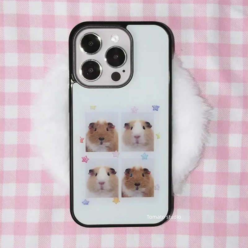 Korean Ins Guinea Pig Head Sti - Phone Cases Korean のレビューと価格