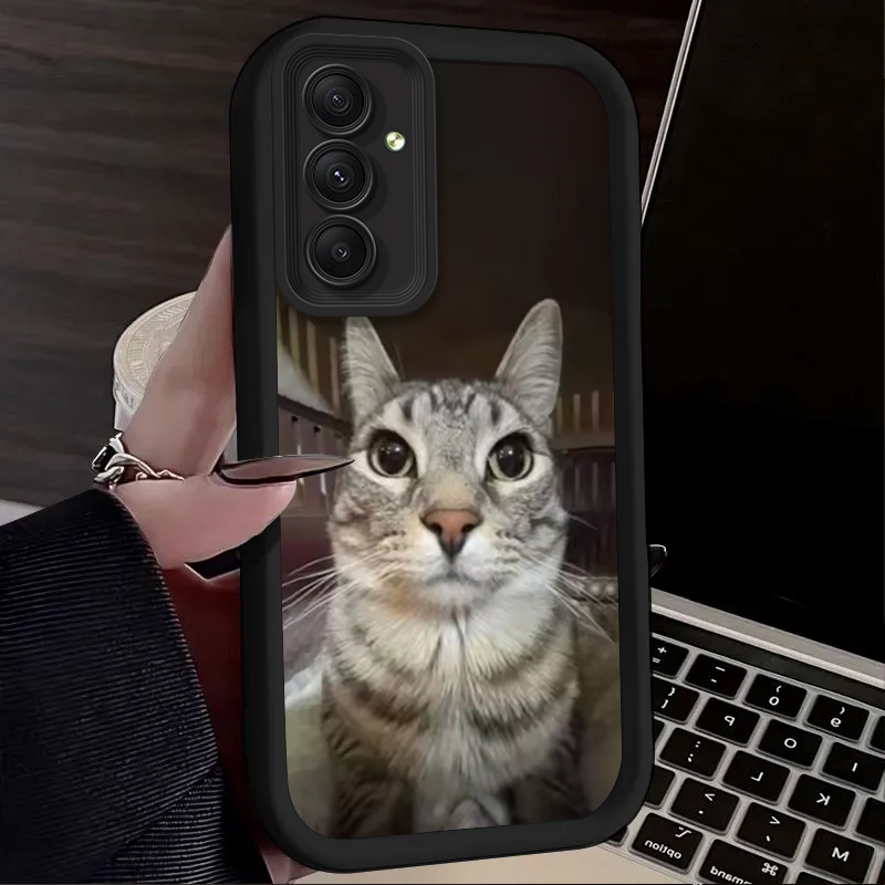 Trendy Cat Smoking Phone Case  - Phone Cases Cat のレビューと価格