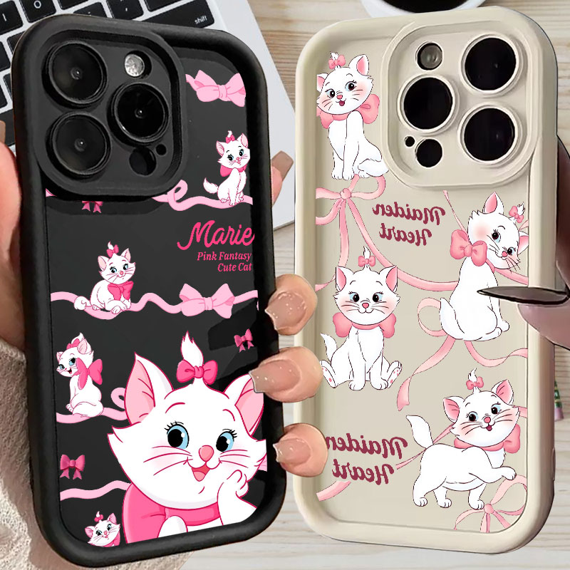 Disney Pink Marie Cute Cat Sil - Phone Cases Cat のレビューと価格