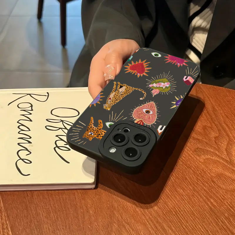 Floral Leopard Eyes Phone Case - Phone Cases Arc のレビューと価格