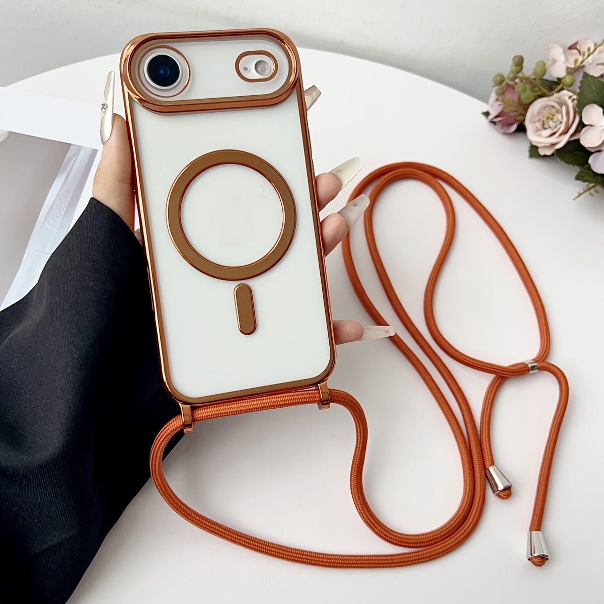 Luxury Necklace Cord Rope Lany - Phone Cases Magsafe のレビューと価格