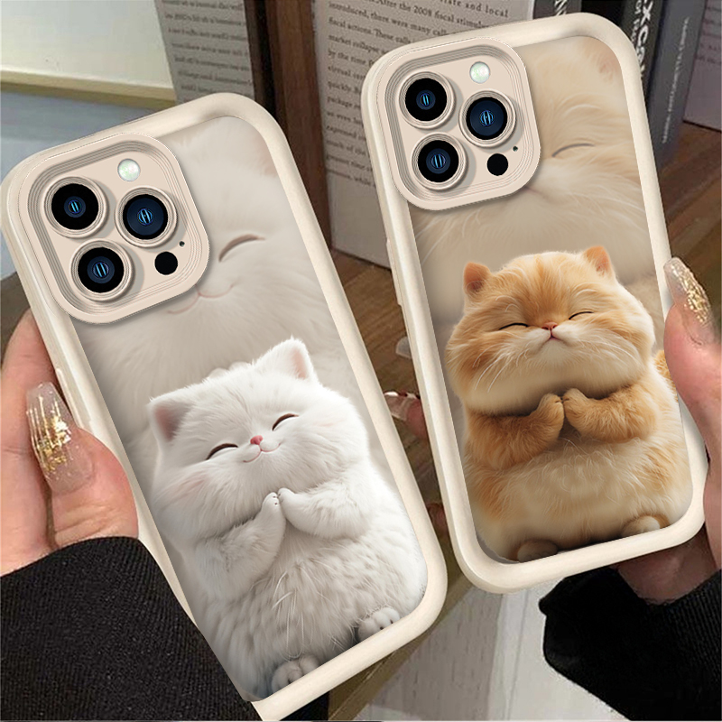 Cute Funny Fat Cat Phone Case  - Phone Cases Cat のレビューと価格