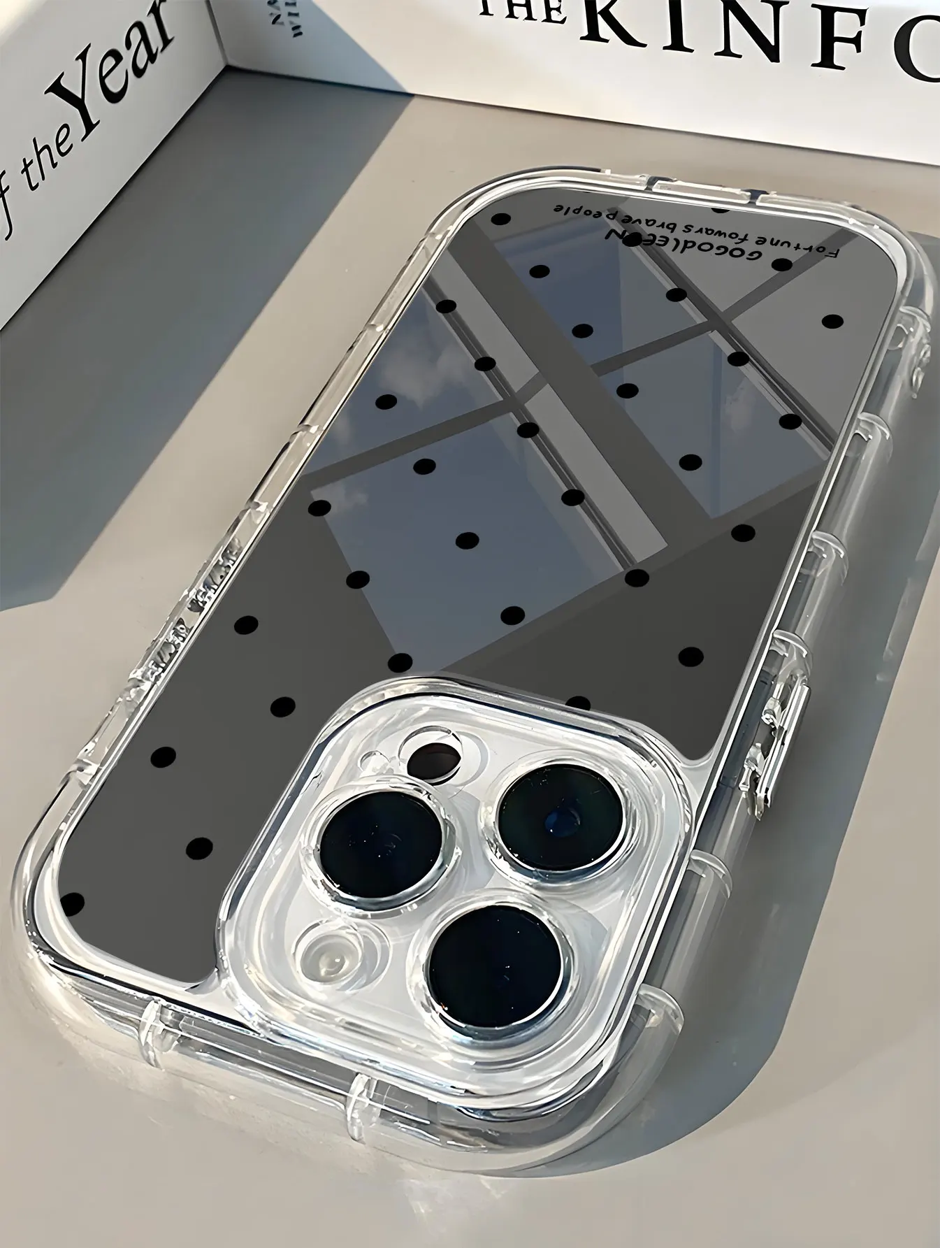 Korean ins Black Polka Dots So - Phone Cases Polka Dot のレビューと価格