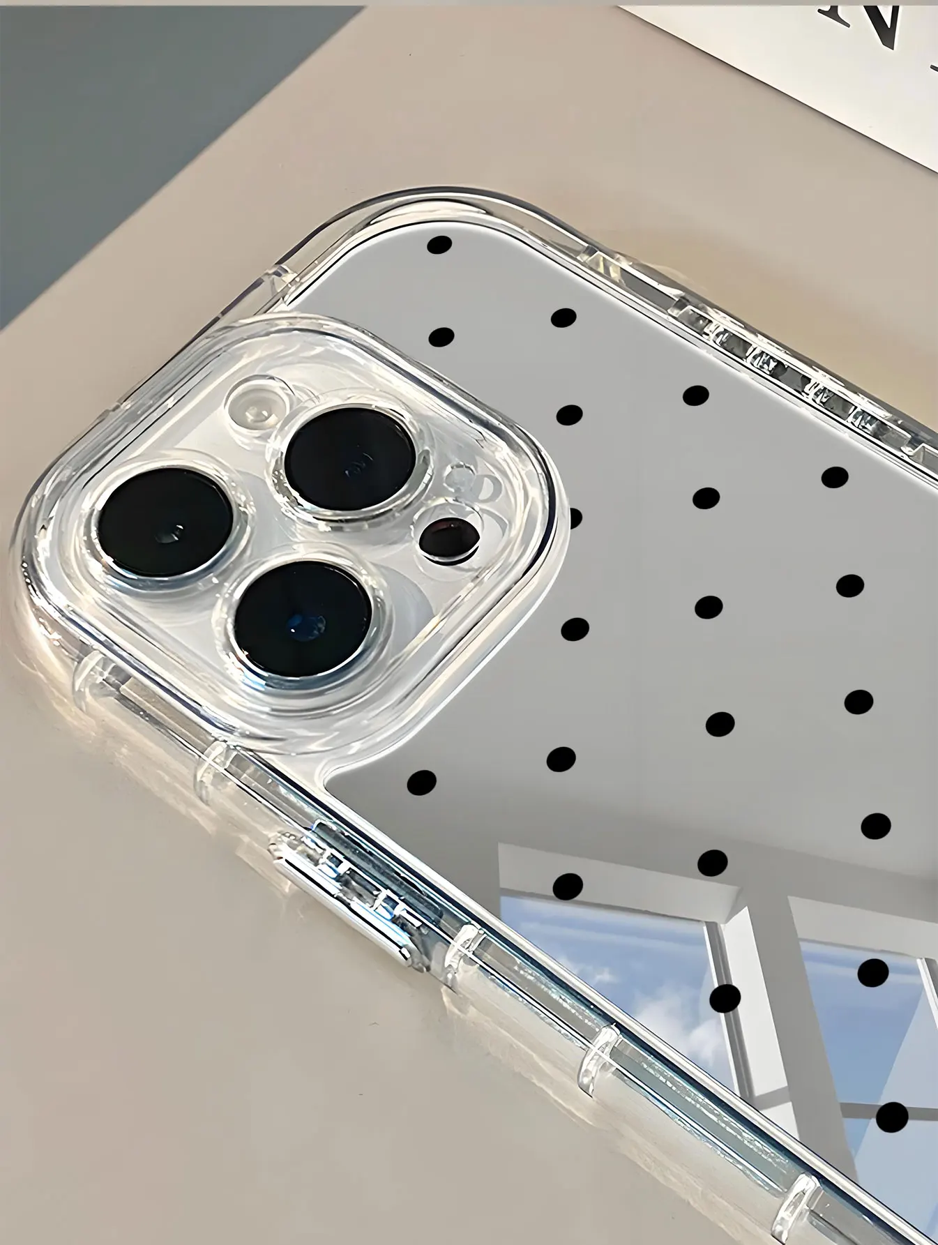 Korean ins Black Polka Dots So - Phone Cases Polka Dot のレビューと価格