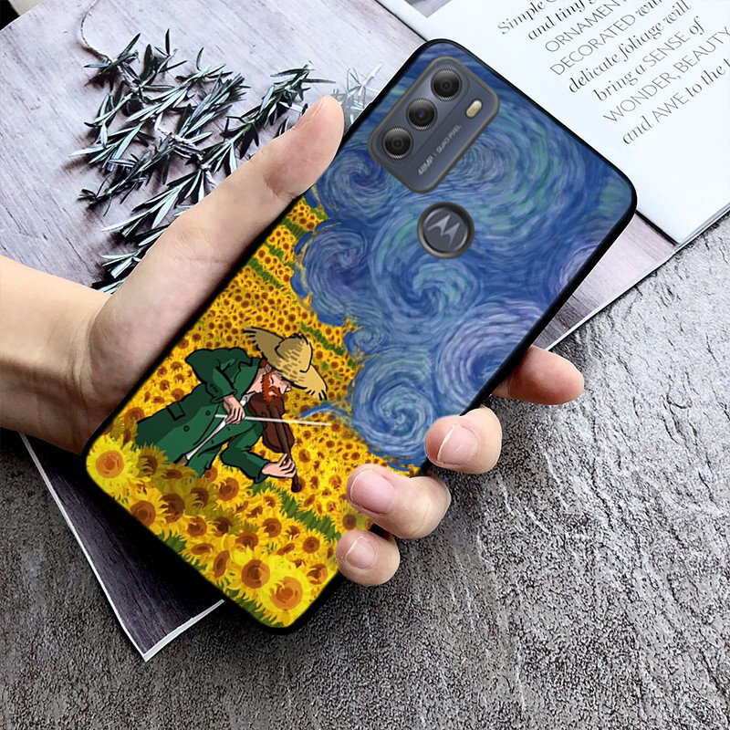 Van Gogh Sunflowers Cat Phone  - Phone Cases Jjk のレビューと価格