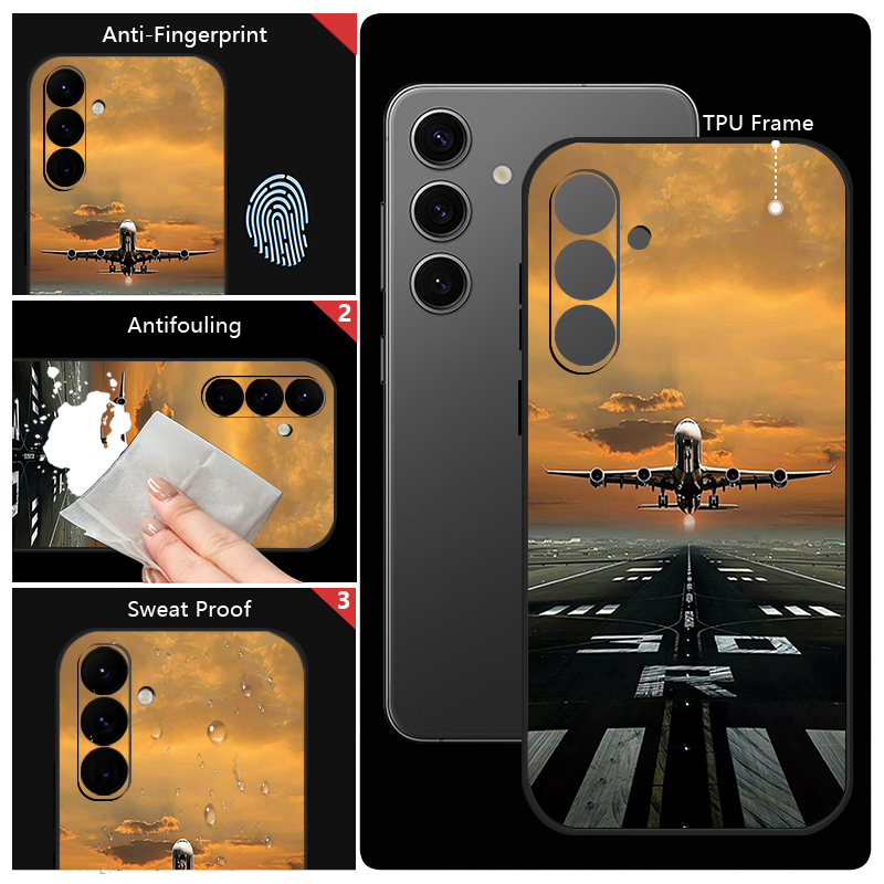 Airplane Print Phone Case For  - Phone Cases Galaxy A17 のレビューと価格