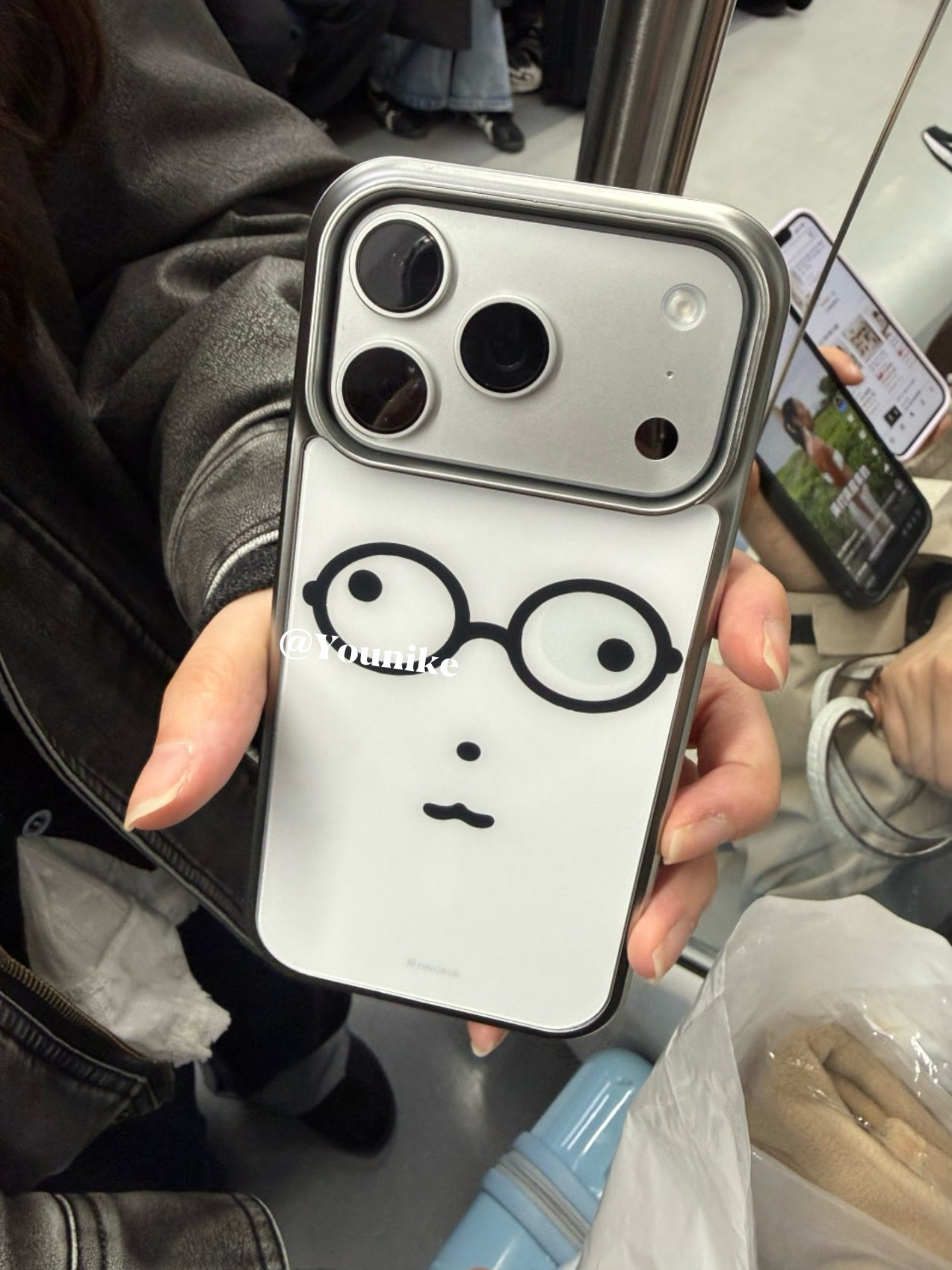 INS Korea Kawaii Cute Glasses  - Phone Cases Korean のレビューと価格