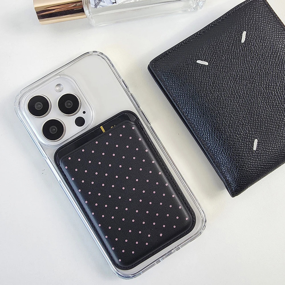 Kawaii Girly Leather Card Hold - Card Holder Slim Case のレビューと価格