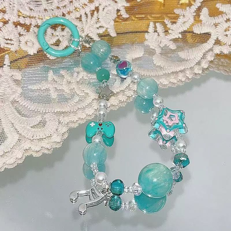 Hatsune Miku Phone chain carto - Phone Cases Girly のレビューと価格