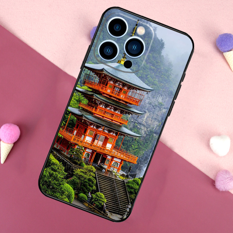 Japanese Temple Kyoto Phone Ca - Phone Cases Kyoto のレビューと価格