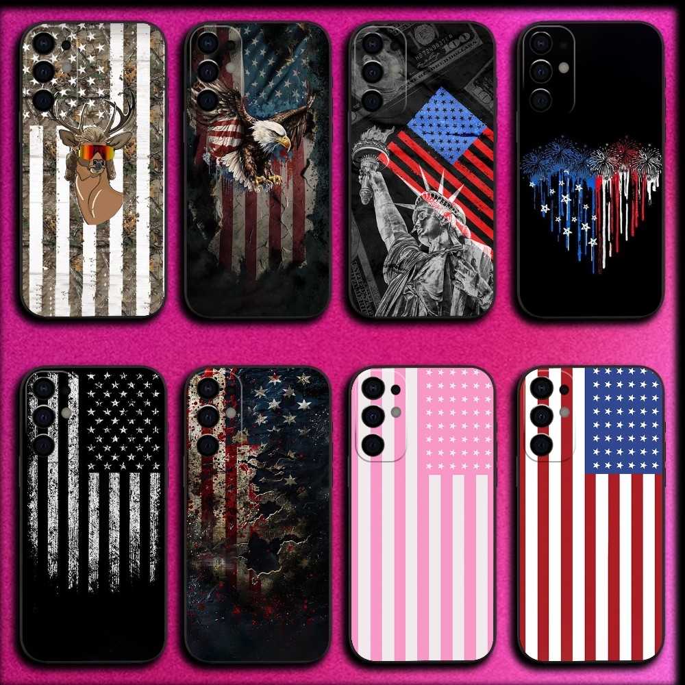 America USA Flag Phone Case Fo - Phone Cases Usa のレビューと価格