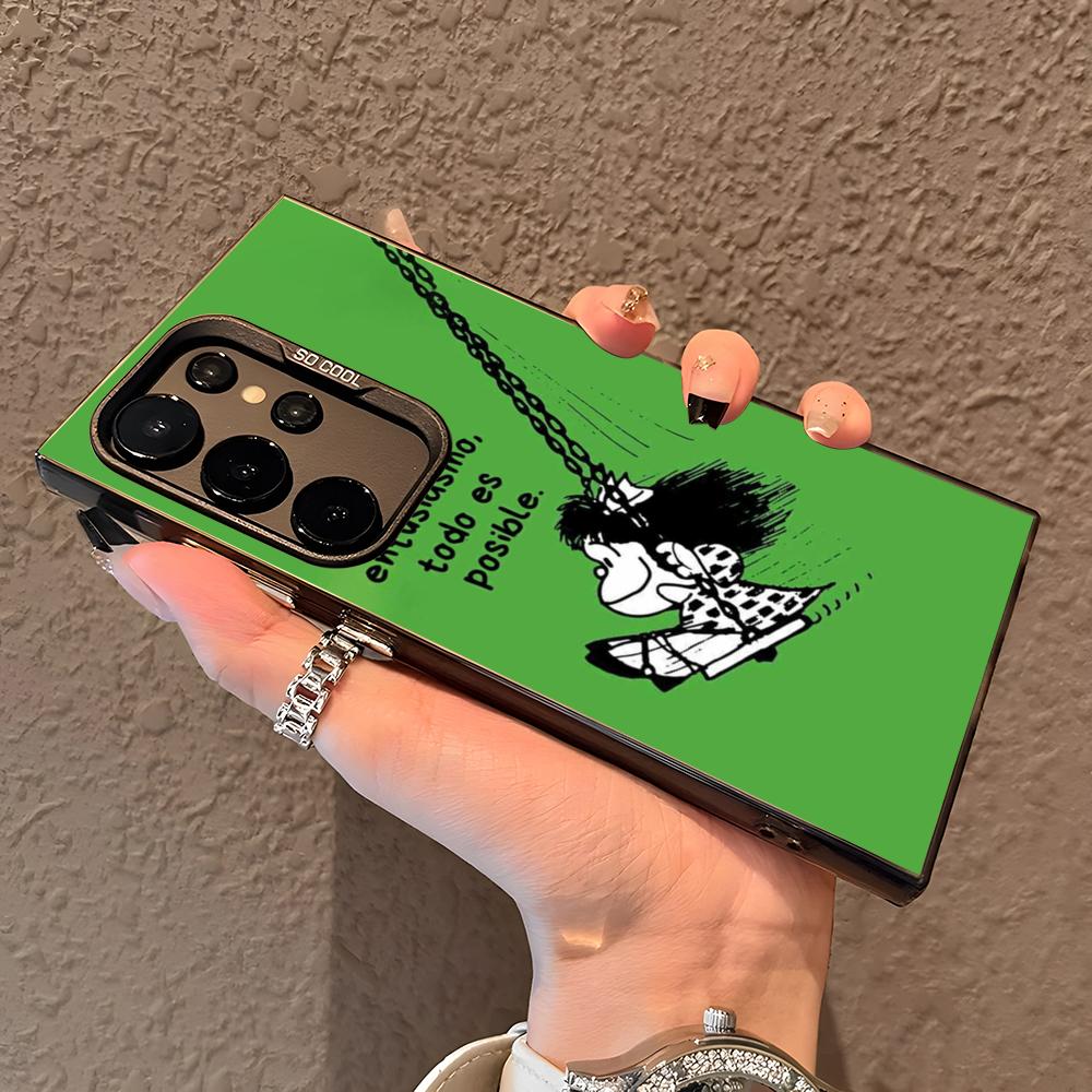 Hot M-Mafalda Gir Phone Case F - Phone Cases Girly のレビューと価格
