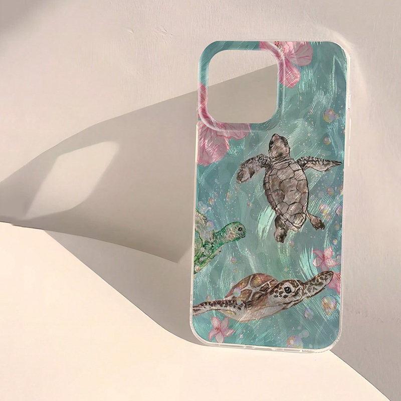 Sea Turtle Beach Pattern Phone - Phone Cases Beach のレビューと価格
