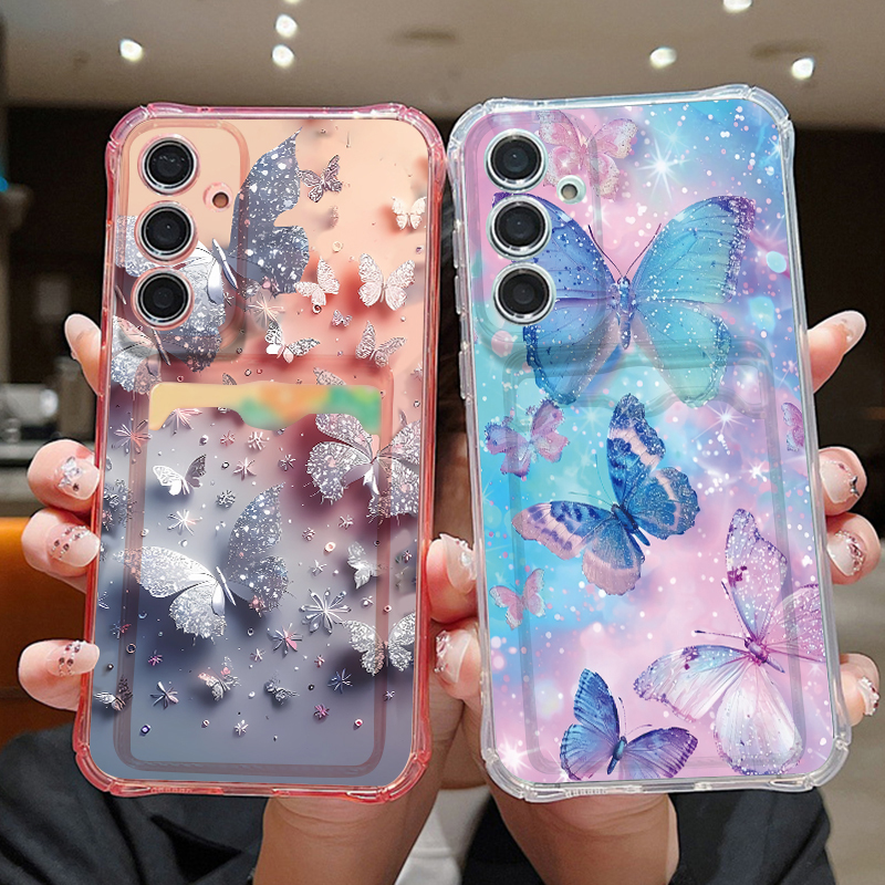 Dream Butterfly Pattern Clear  - Phone Cases Galaxy A17 のレビューと価格