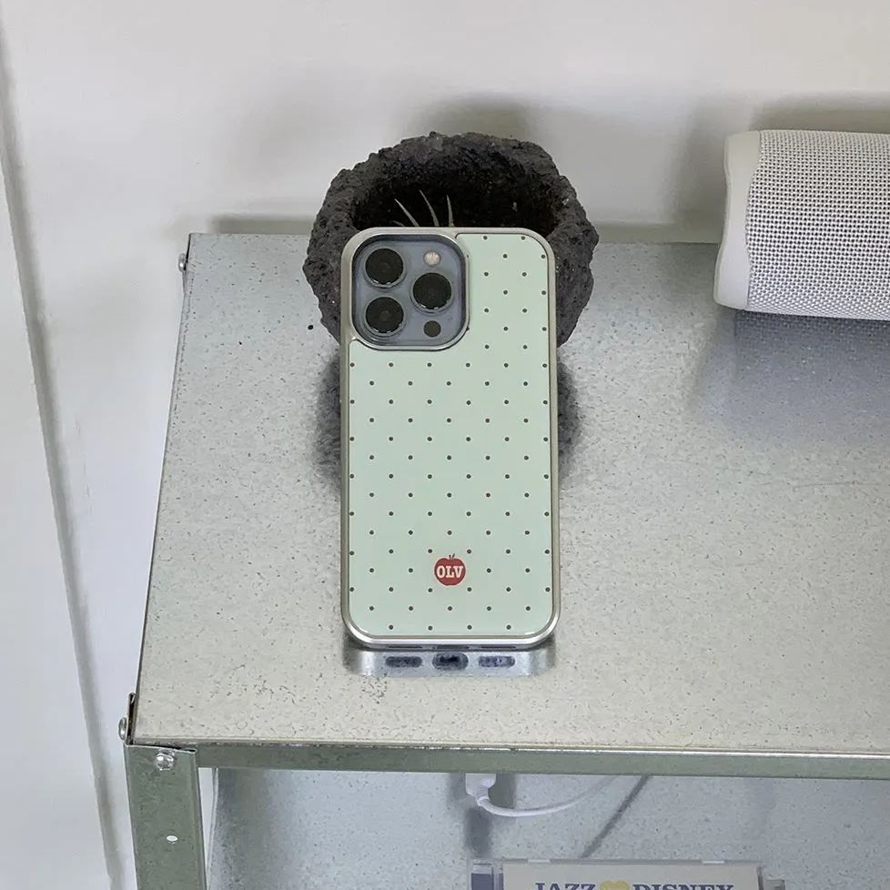 Korean Ins High-end Cartoon Ap - Phone Cases Polka Dot のレビューと価格