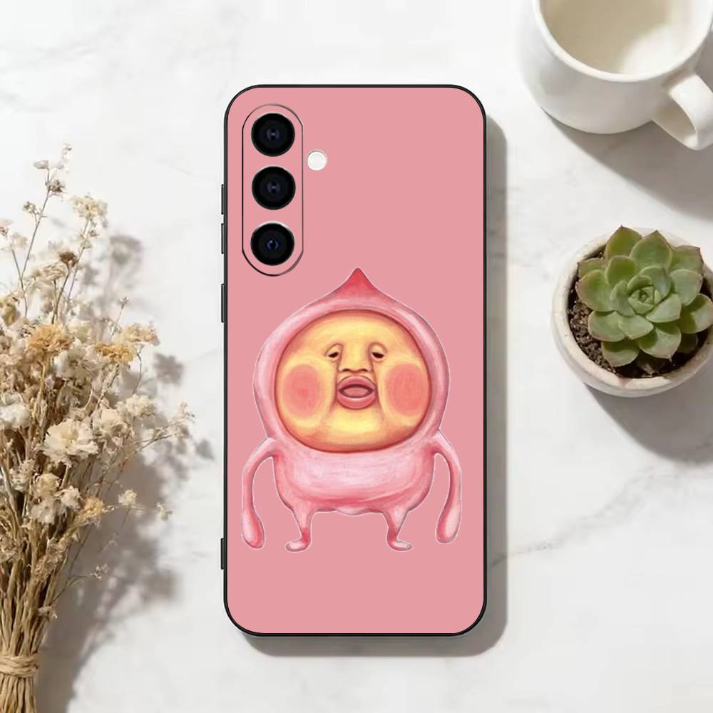 Pink peach Ugly Ko bi tos  Pho - Phone Cases Ugly のレビューと価格