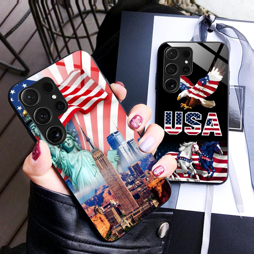 USA America Flag Mobile Cell P - Phone Cases Usa のレビューと価格