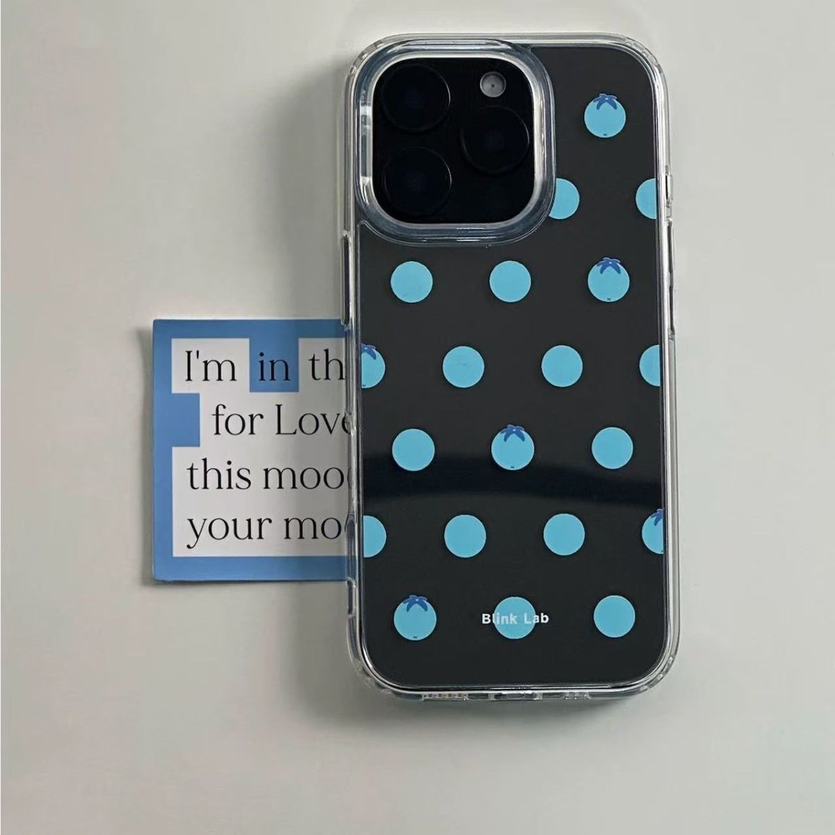 Korean Blueberry Blue Polka Do - Phone Cases Polka Dot のレビューと価格