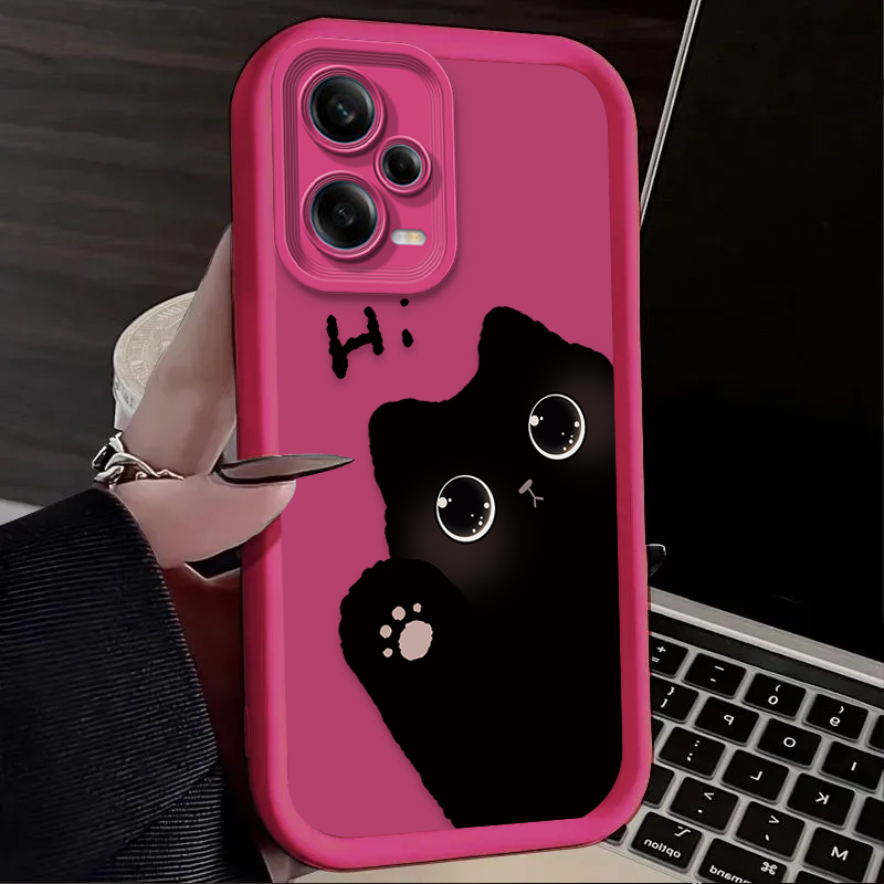 Lovely Big Eyed Cat Phone Case - Phone Cases Cat のレビューと価格