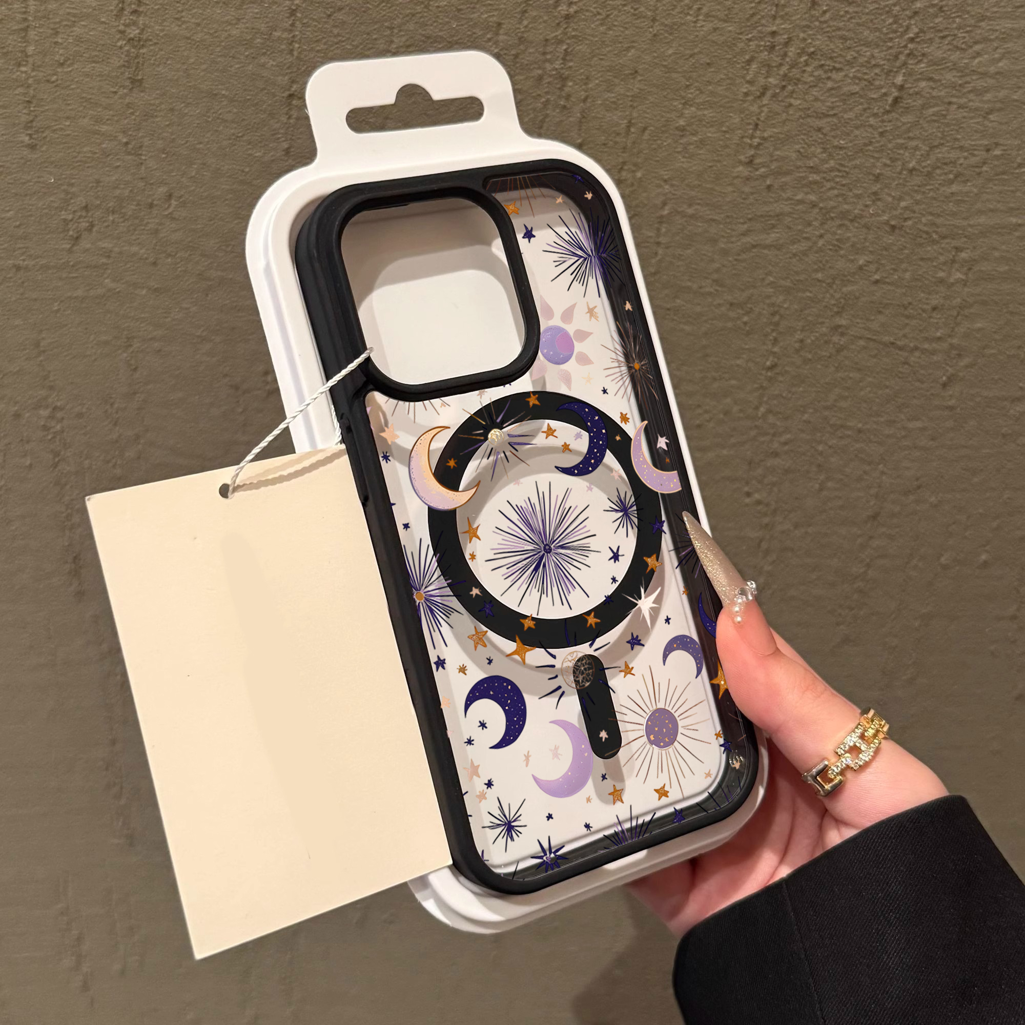 Stars Moon Y2K Clear Case For  - Phone Cases Magsafe のレビューと価格