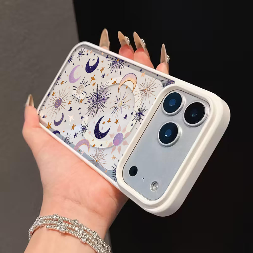 Stars Moon Y2K Clear Case For  - Phone Cases Magsafe のレビューと価格