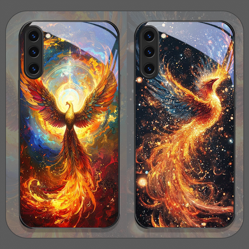 Aesthetic Phoenix Fire Feather - Phone Cases Galaxy S23 のレビューと価格