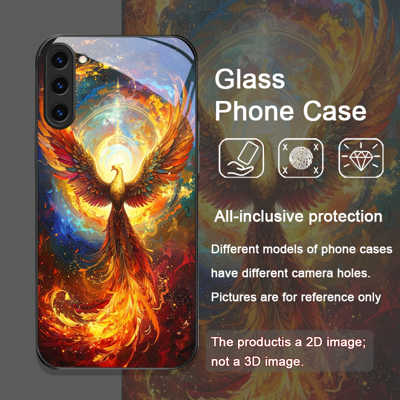Aesthetic Phoenix Fire Feather - Phone Cases Galaxy S23 のレビューと価格