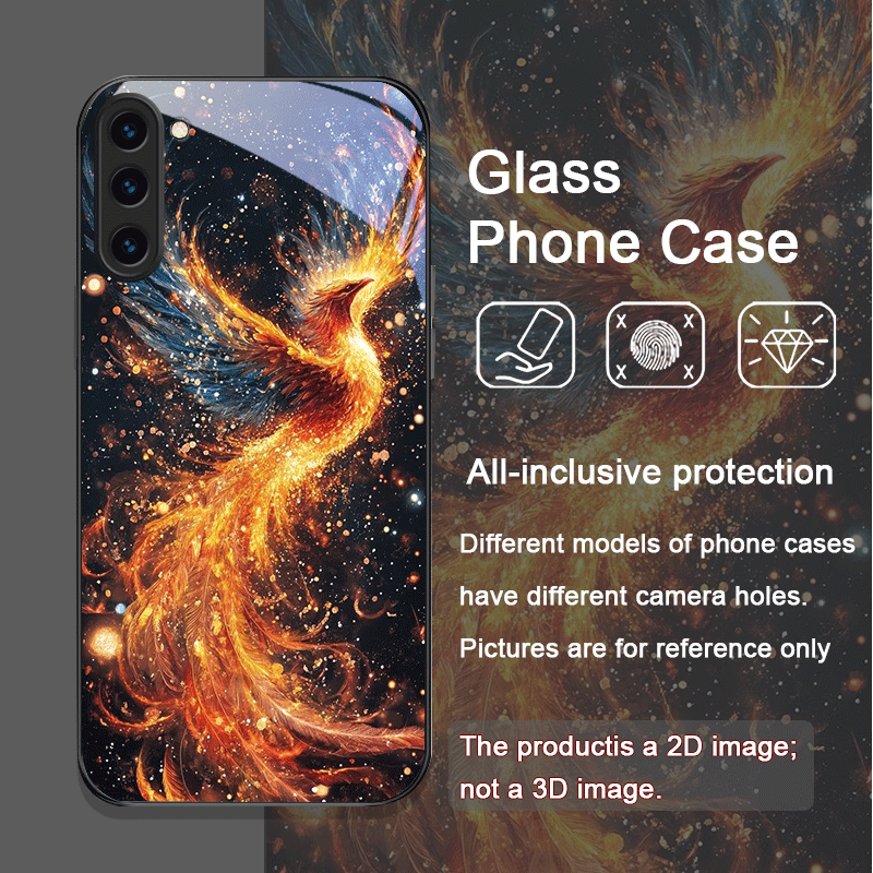 Aesthetic Phoenix Fire Feather - Phone Cases Galaxy S23 のレビューと価格