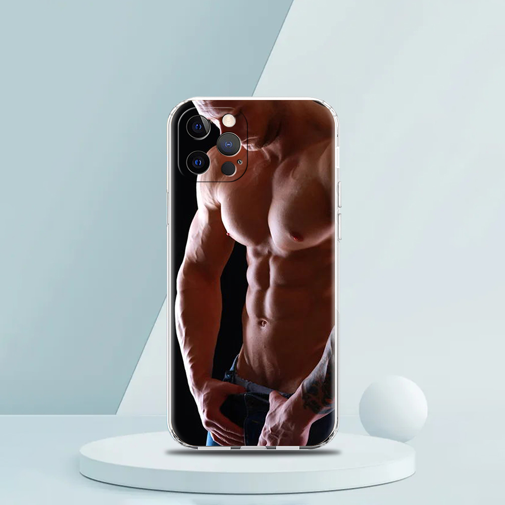Male Abdominal Muscle Transpar - Phone Cases Ugly のレビューと価格