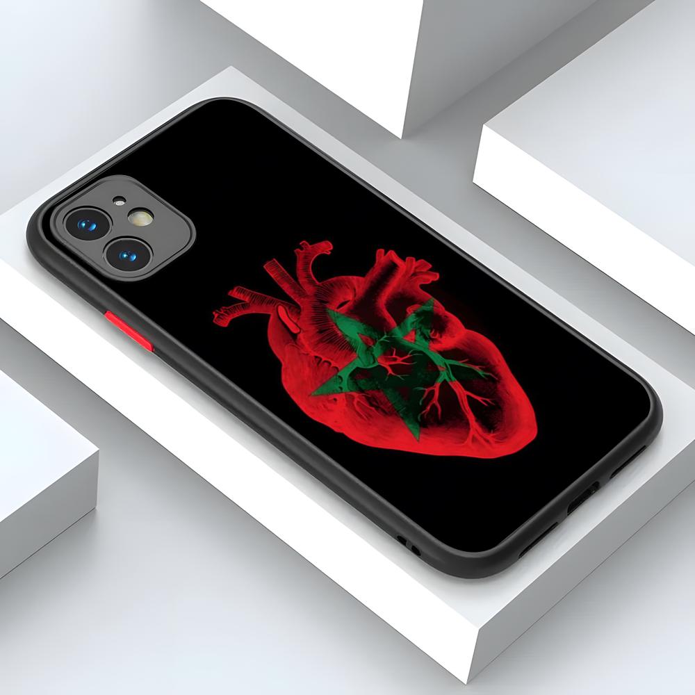 Morocco Flag Phone Case For iP - Phone Cases Usa のレビューと価格