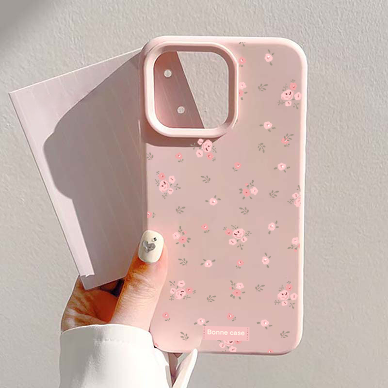 INS Korea Pink Flower Phone Ca - Phone Cases Korean のレビューと価格