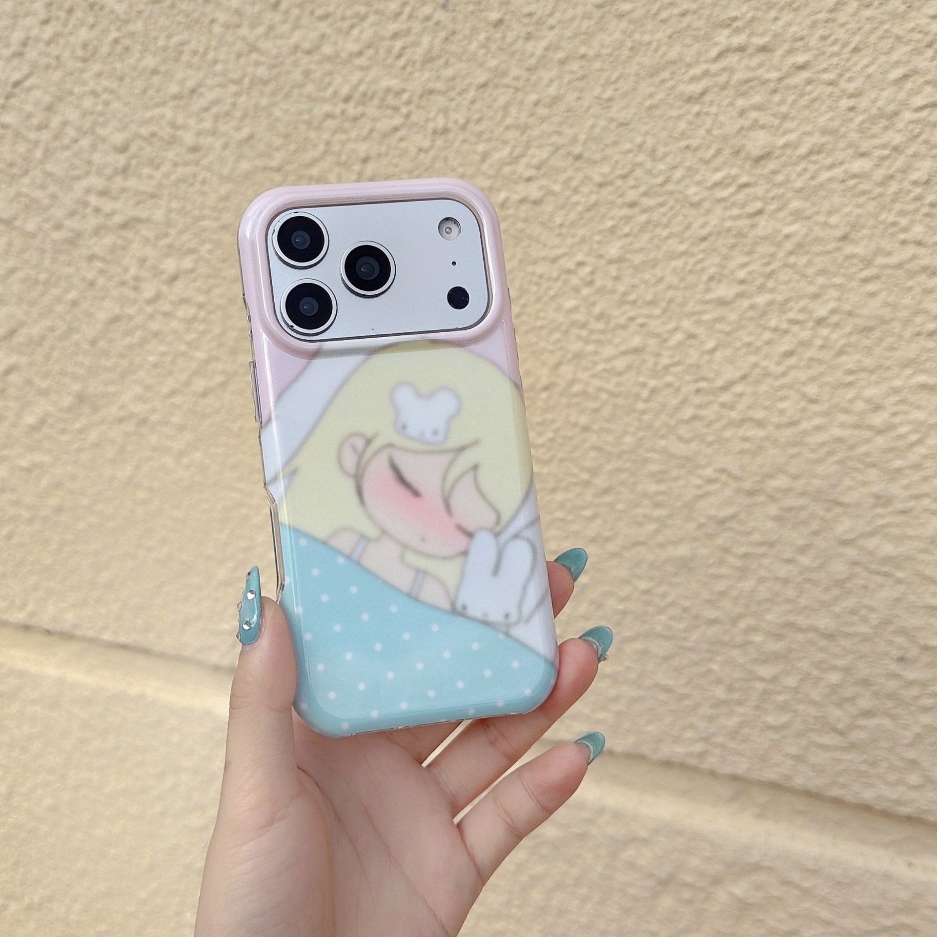 Sleeping Girl Suitable for iPh - Phone Cases Girly のレビューと価格