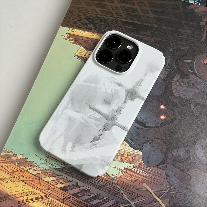 Beautiful Anime Girl Sword Coo - Phone Cases Girly のレビューと価格