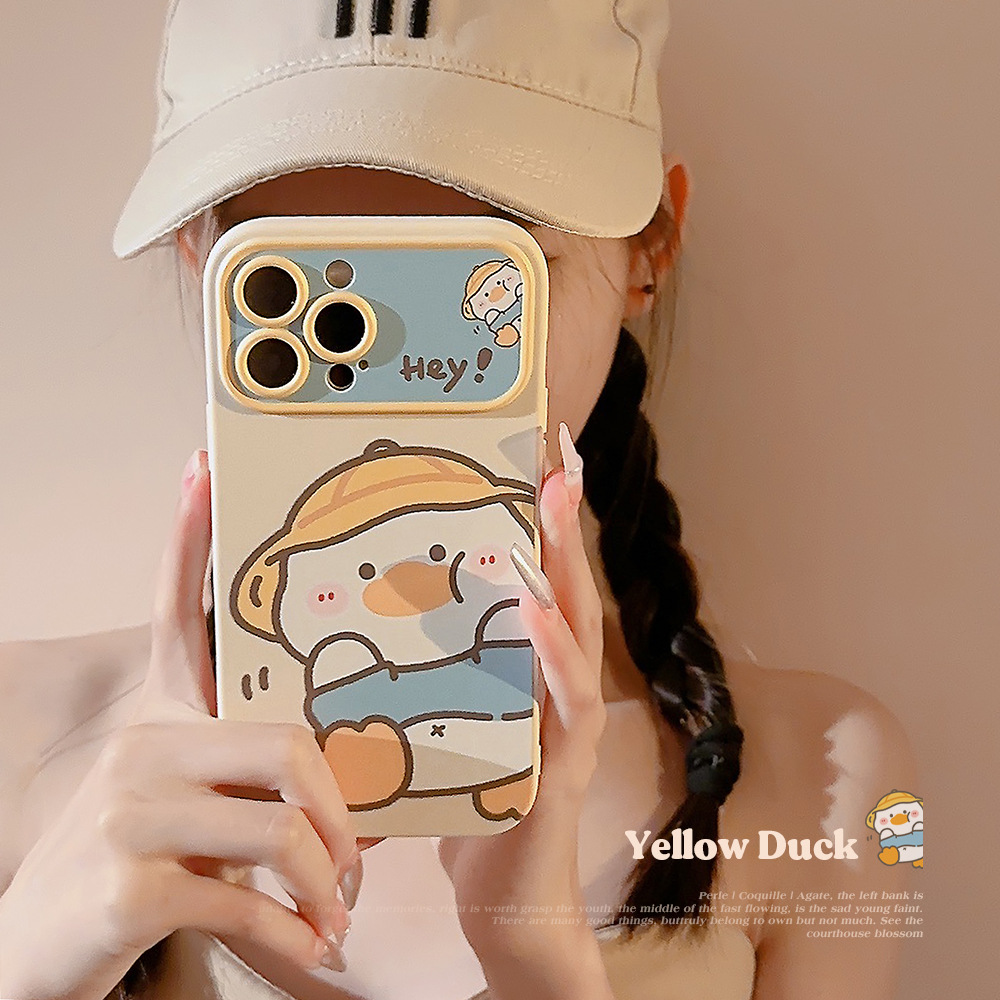 Korean Cartoon Yellow Duck Pho - Phone Cases Korean のレビューと価格