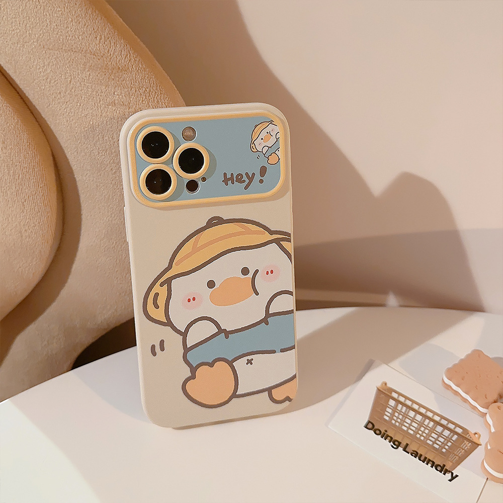 Korean Cartoon Yellow Duck Pho - Phone Cases Korean のレビューと価格